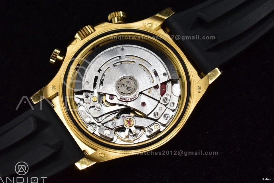 Rubber 116518 Edition Daytona Black Oysterflex 1:1 On Best BTF Strap V2 Diamonds SA4130 Dial 0120